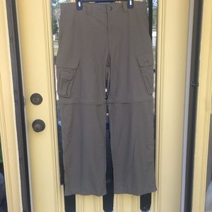 Men’s Under Armour  convertible zip off pants